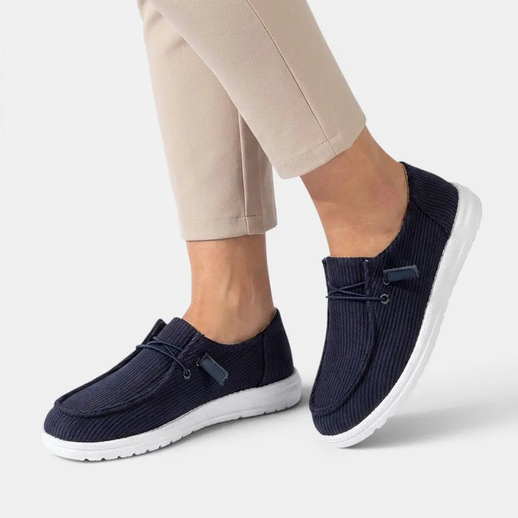 Allseason — Comfortable Fabric Shoes With Chic Slip-On Footwear For All Seasons