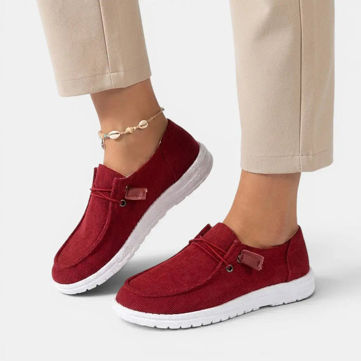 Allseason — Comfortable Fabric Shoes With Chic Slip-On Footwear For All Seasons