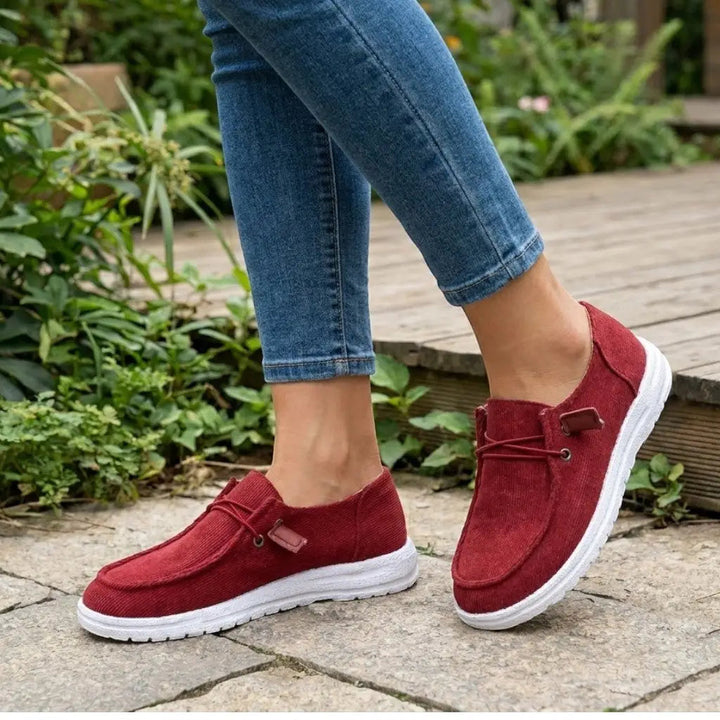 Allseason — Comfortable Fabric Shoes With Chic Slip-On Footwear For All Seasons