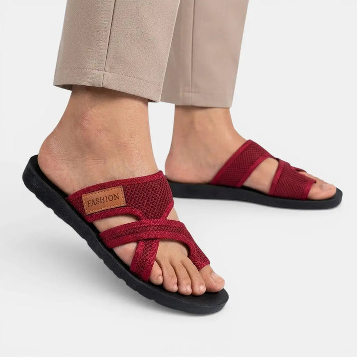 Supportstyle — Cushioned Orthopedic Sandals With Stylish Supportive Summer Design