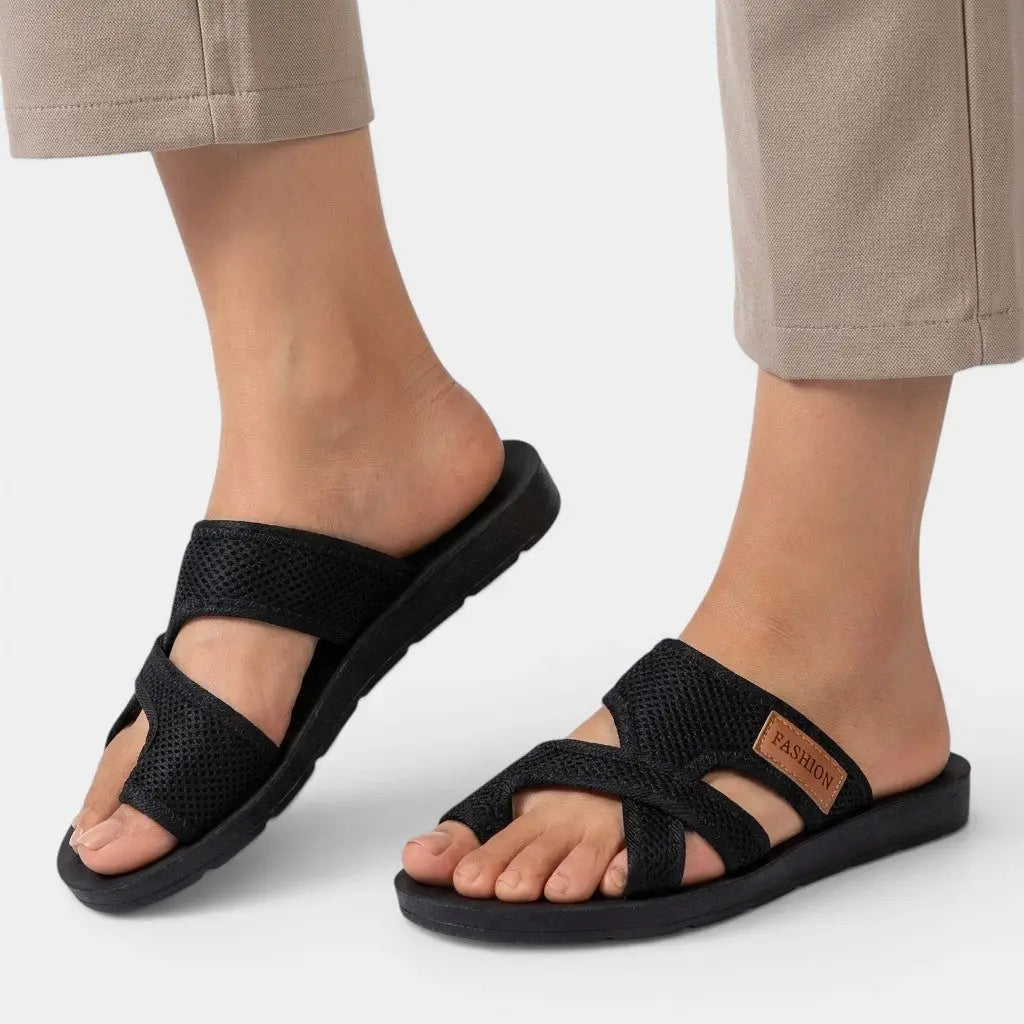 Supportstyle — Cushioned Orthopedic Sandals With Stylish Supportive Summer Design