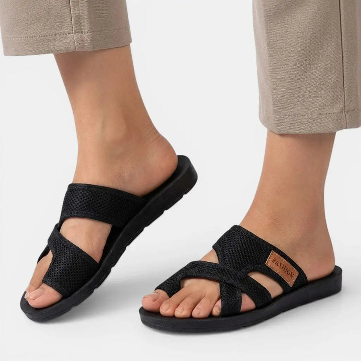 Supportstyle — Cushioned Orthopedic Sandals With Stylish Supportive Summer Design