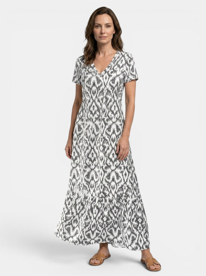 Marcellina — Flowing Viscose Maxi Dress With Elegant Relaxed Summer Style