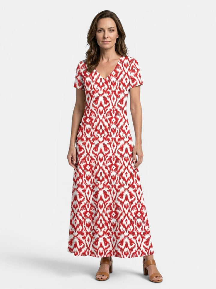 Marcellina — Flowing Viscose Maxi Dress With Elegant Relaxed Summer Style