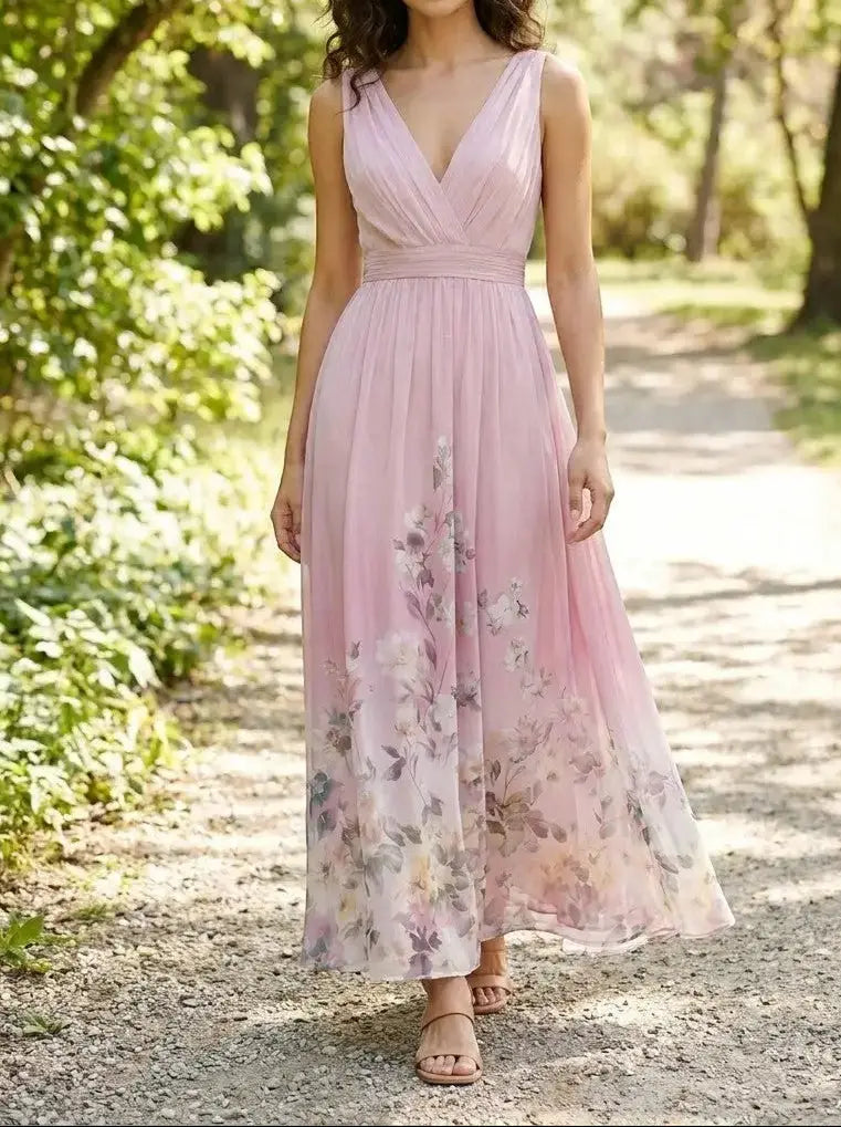 Rosalind — Lightweight Elegant Summer Dress With Flattering Airy Comfort