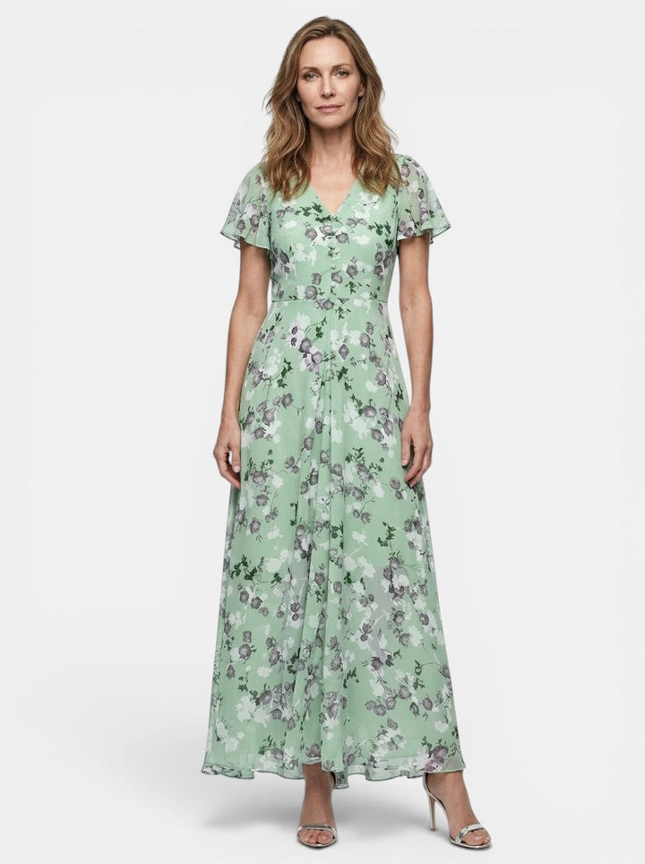Florentyna — Lightweight Floral Maxi Dress For Elegant Flowing Summer Style