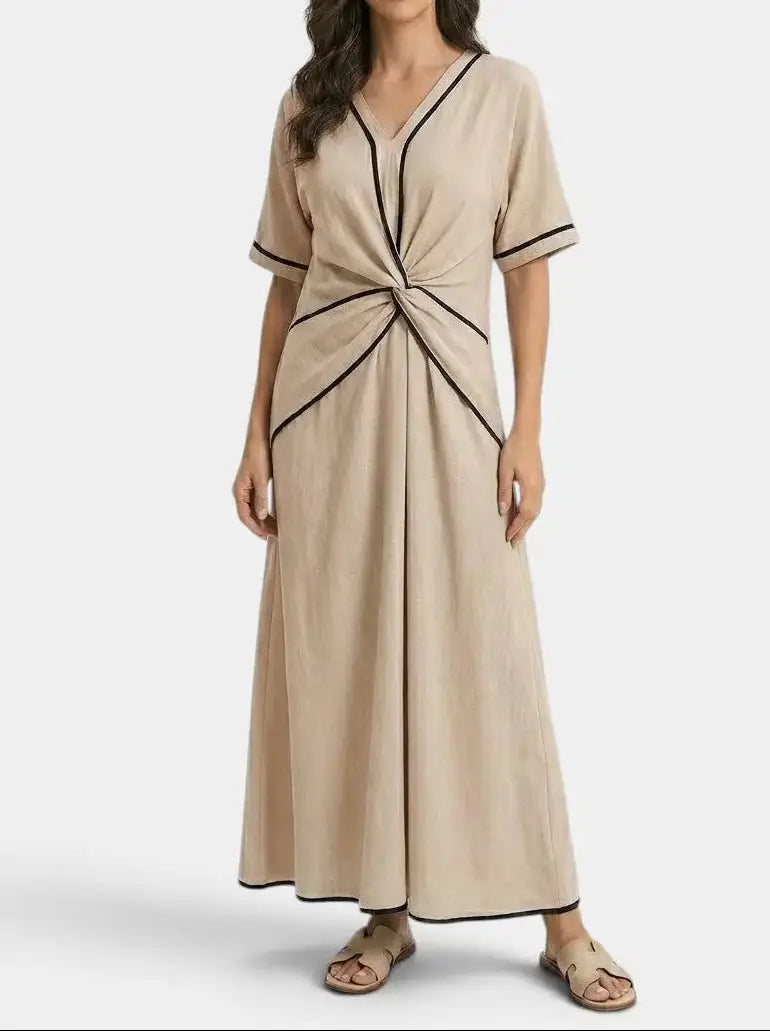 Annabelle — Lightweight Striped Maxi Dress With Elegant Summer Style And Comfortable Fit
