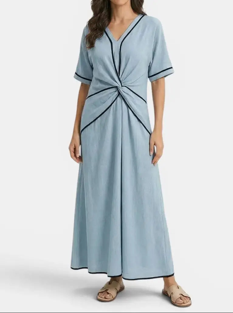 Annabelle — Lightweight Striped Maxi Dress With Elegant Summer Style And Comfortable Fit