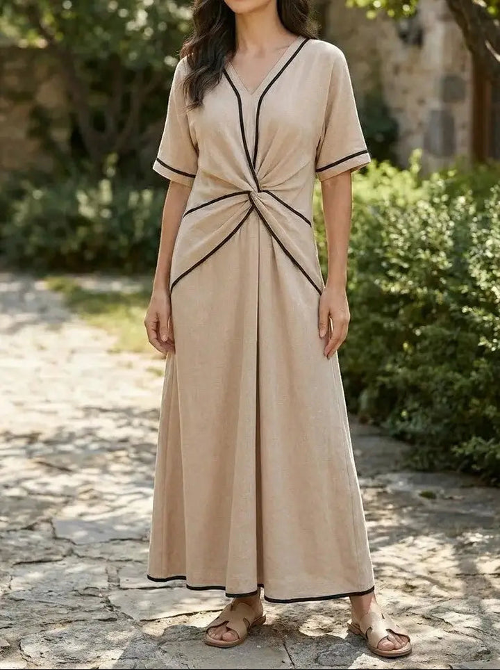 Annabelle — Lightweight Striped Maxi Dress With Elegant Summer Style And Comfortable Fit