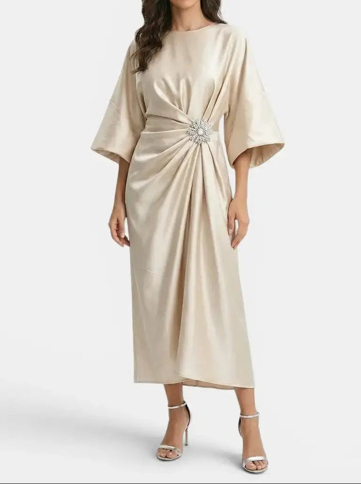 Celestine — Luxurious Shine Maxi Dress With Elegant Long Formal Evening Design