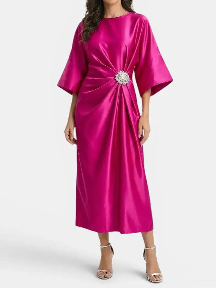 Celestine — Luxurious Shine Maxi Dress With Elegant Long Formal Evening Design