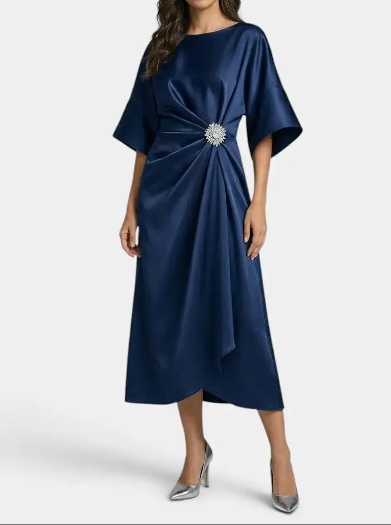 Celestine — Luxurious Shine Maxi Dress With Elegant Long Formal Evening Design