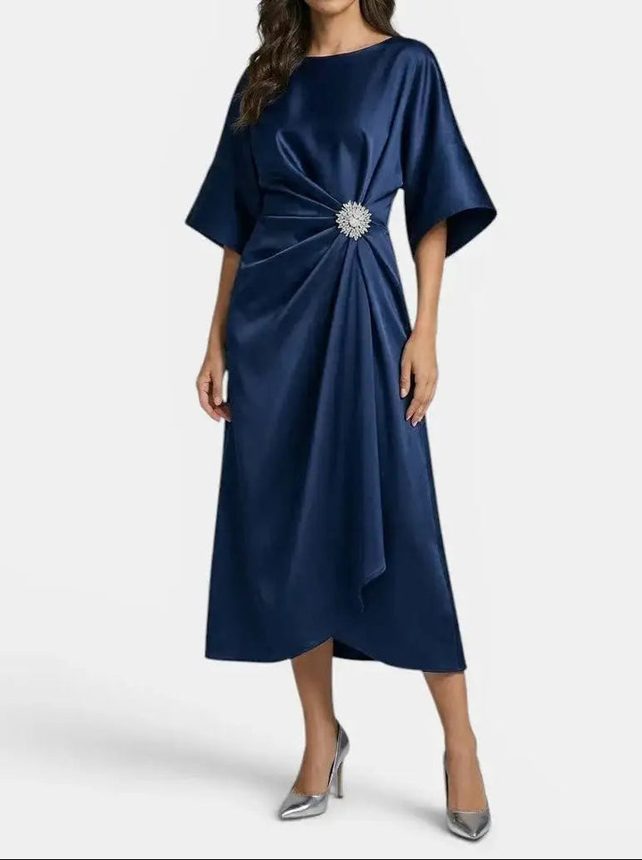 Celestine — Luxurious Shine Maxi Dress With Elegant Long Formal Evening Design
