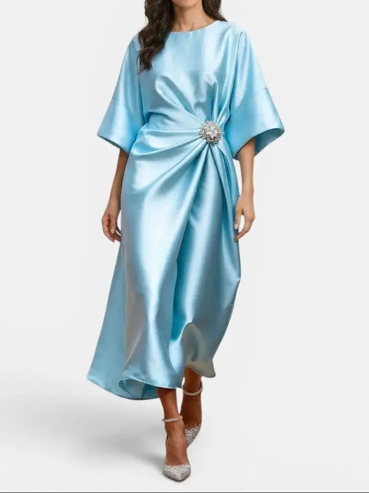 Celestine — Luxurious Shine Maxi Dress With Elegant Long Formal Evening Design