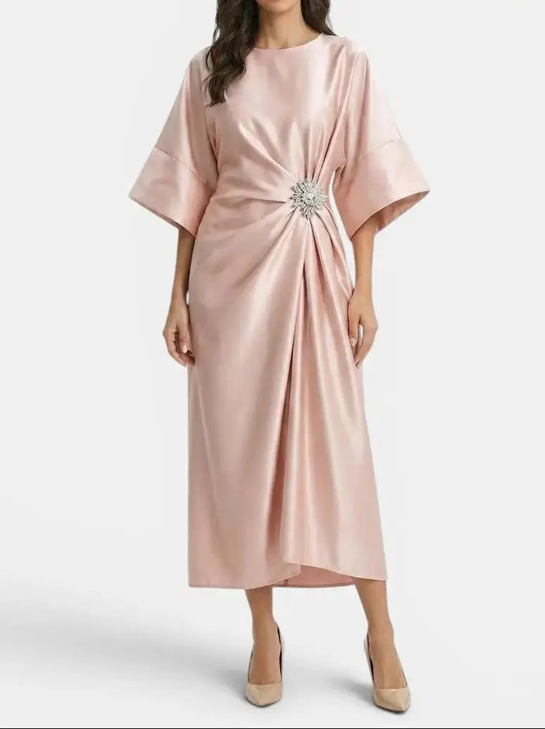 Celestine — Luxurious Shine Maxi Dress With Elegant Long Formal Evening Design