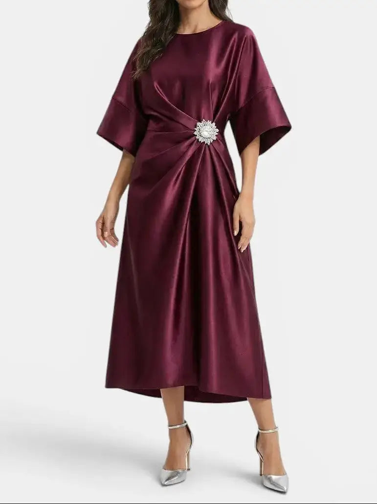 Celestine — Luxurious Shine Maxi Dress With Elegant Long Formal Evening Design