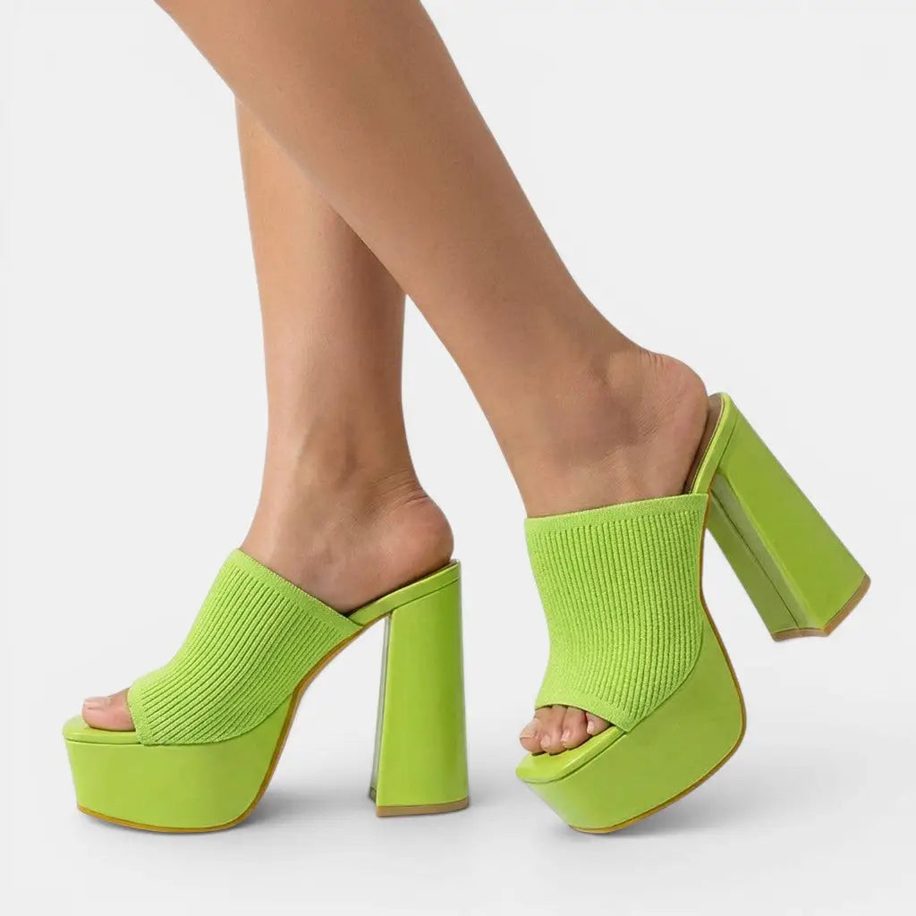 Cloudwalk — Soft Cushioning Platform Sandals With Lightweight Comfortable Summer Design
