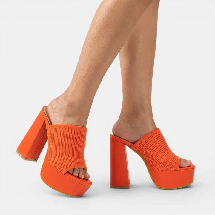 Cloudwalk — Soft Cushioning Platform Sandals With Lightweight Comfortable Summer Design