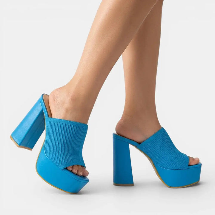 Cloudwalk — Soft Cushioning Platform Sandals With Lightweight Comfortable Summer Design
