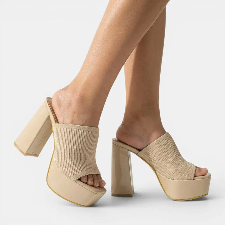 Cloudwalk — Soft Cushioning Platform Sandals With Lightweight Comfortable Summer Design