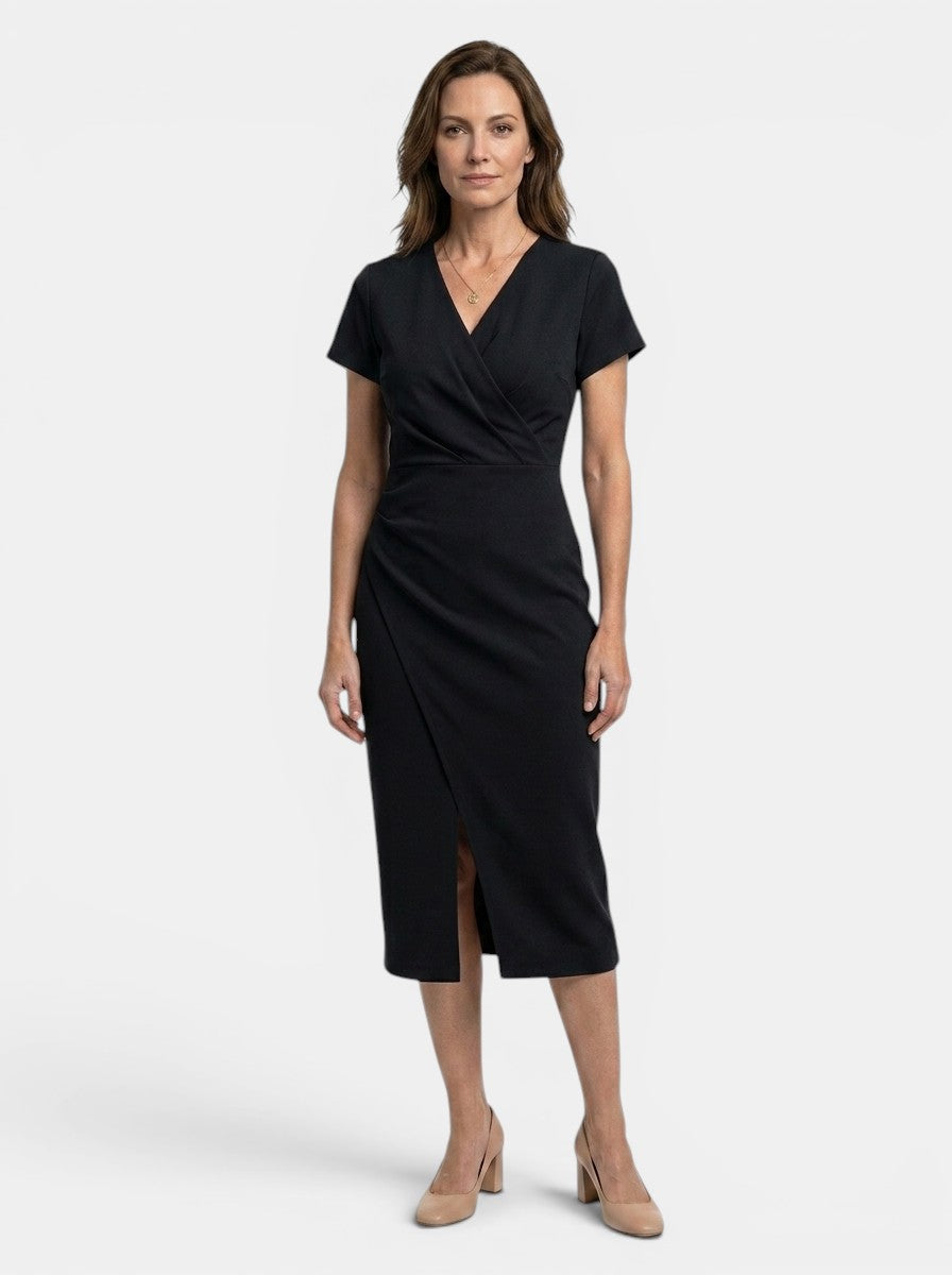Marisha — Vibrant Cotton Maxi Dress With Flowing Wrap Style Summer Design