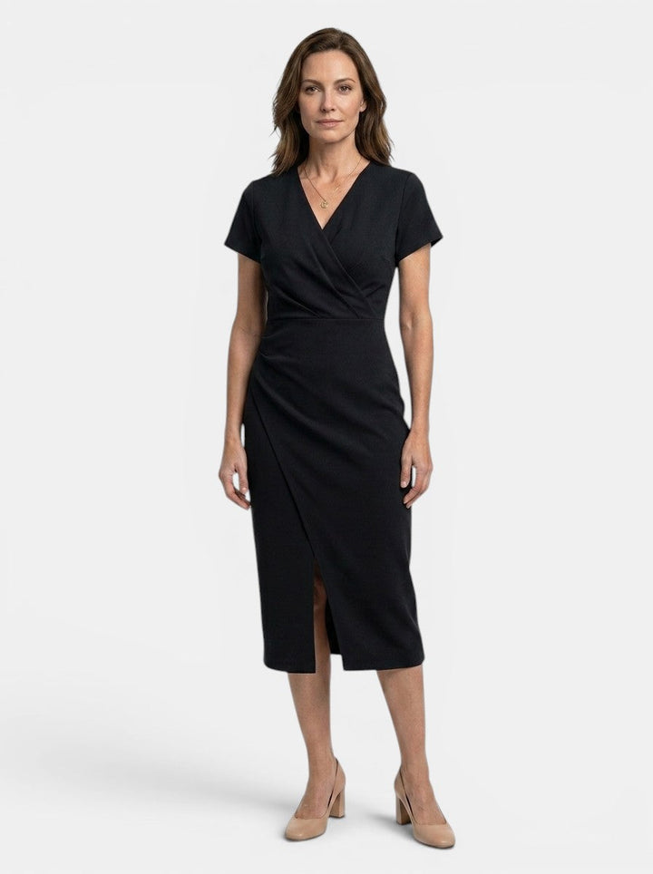 Marisha — Vibrant Cotton Maxi Dress With Flowing Wrap Style Summer Design